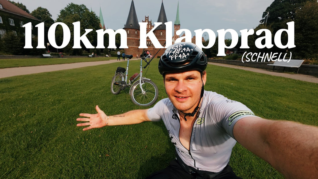 Ich bin 110km mit einem KLAPPRAD gefahren und das ist passiert! / Joshua Ehler