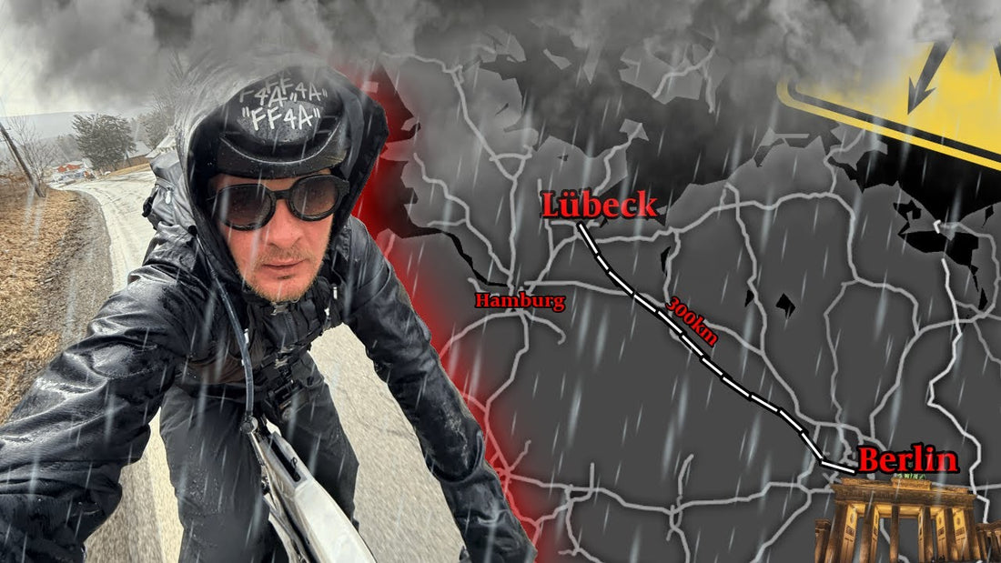 300km mit dem Rennrad nach BERLIN // Bikepackingtour / Joshua Ehler