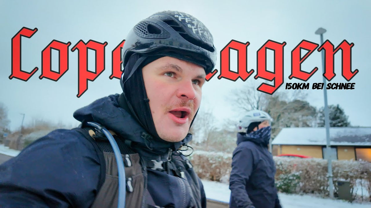 Video laden: 150km WINTERTOUR bei SCHNEE - nach Copenhagen für ein Burger🍔/ Joshua Ehler